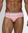 Parke & Ronen Printed Pride Low-Rise Brief Sunset-pride