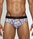 Parke & Ronen Honey Comb Printed Low Rise Brief Vamp