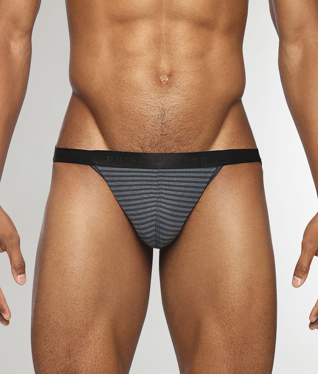 Parke & Ronen Vault Stripe Jockstrap Forest