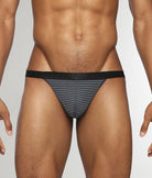 Parke & Ronen Vault Stripe Jockstrap Forest