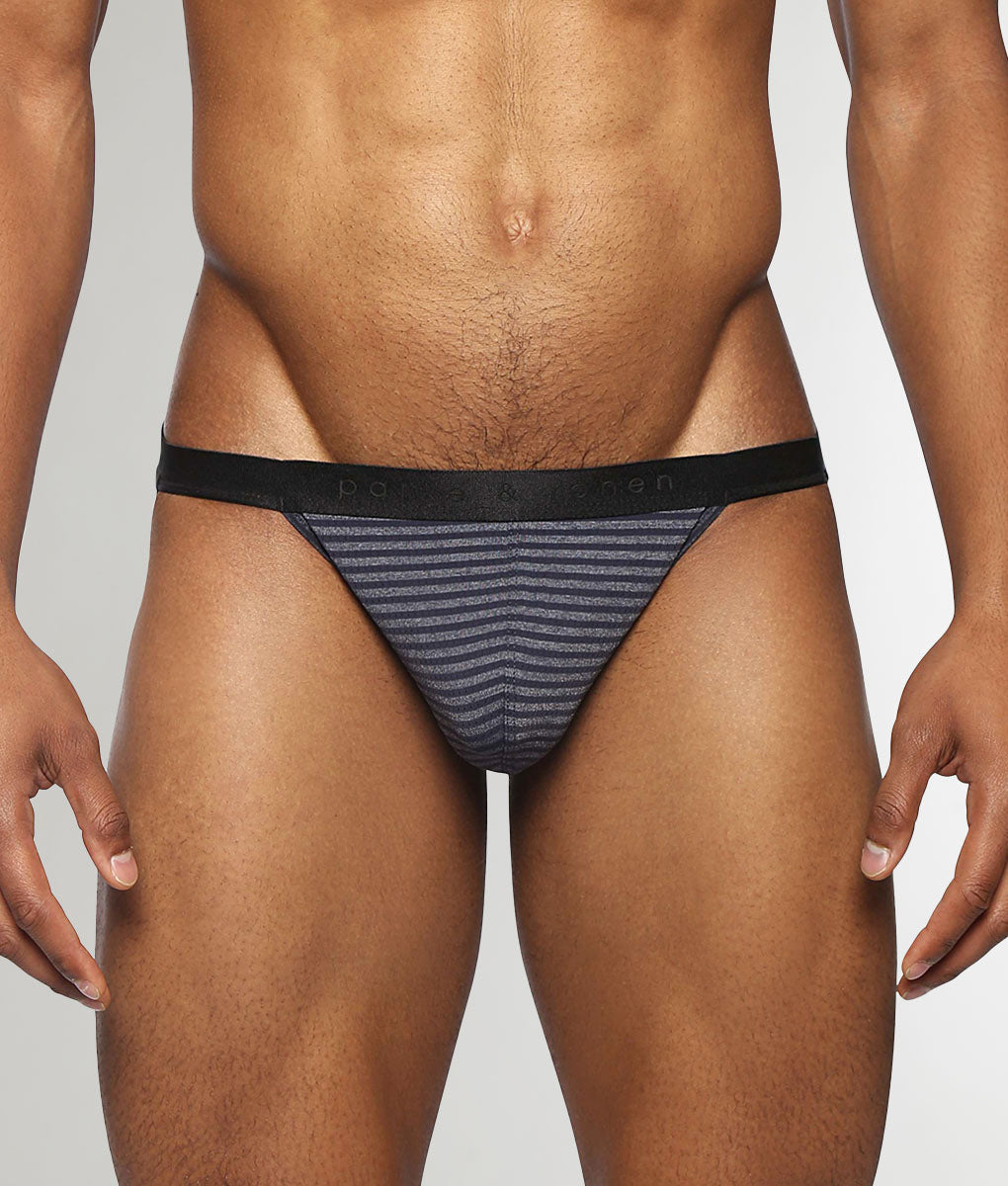 Parke & Ronen Vault Stripe Jockstrap Midnight