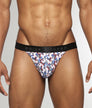 Parke & Ronen Honey Comb Printed Jockstrap Vamp