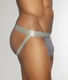 Parke & Ronen Solid Jockstrap Grey