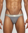 Parke & Ronen Solid Jockstrap Grey