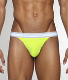 Parke & Ronen Retro Solid Jock Strap Lime-pop