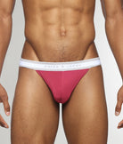 Parke & Ronen Retro Solid Jock Strap Ruby
