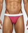 Parke & Ronen Retro Solid Jock Strap Ruby