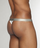 Parke & Ronen Coastal Nylon Thong Soft-white