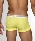 Parke & Ronen Boudoir Pride Nylon Low-Rise Trunk Canary