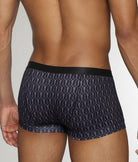 Parke & Ronen Sailors Knot Printed Low-Rise Trunk Black