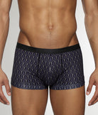 Parke & Ronen Sailors Knot Printed Low-Rise Trunk Black