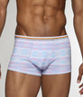 Parke & Ronen Printed Pride Low-Rise Trunk Lavender-pride