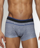 Parke & Ronen Lattice Printed Low-Rise Trunk Midnight