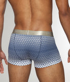Parke & Ronen Horizon Printed Low Rise Trunk Navy