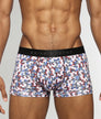 Parke & Ronen Honey Comb Printed Low Rise Trunk Vamp
