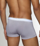 Parke & Ronen Retro Solid Low-Rise Trunk Mist-grey