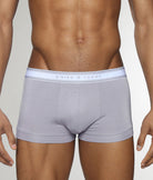 Parke & Ronen Retro Solid Low-Rise Trunk Mist-grey