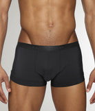 Parke & Ronen Coastal Nylon Low-Rise Trunk Black