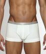 Parke & Ronen Coastal Nylon Low-Rise Trunk Soft-white
