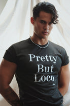 Etalon Pretty But Loco Tee - graphic detail close-up