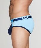 PUMP! Mercury Brief Sky-blue-navy-blue