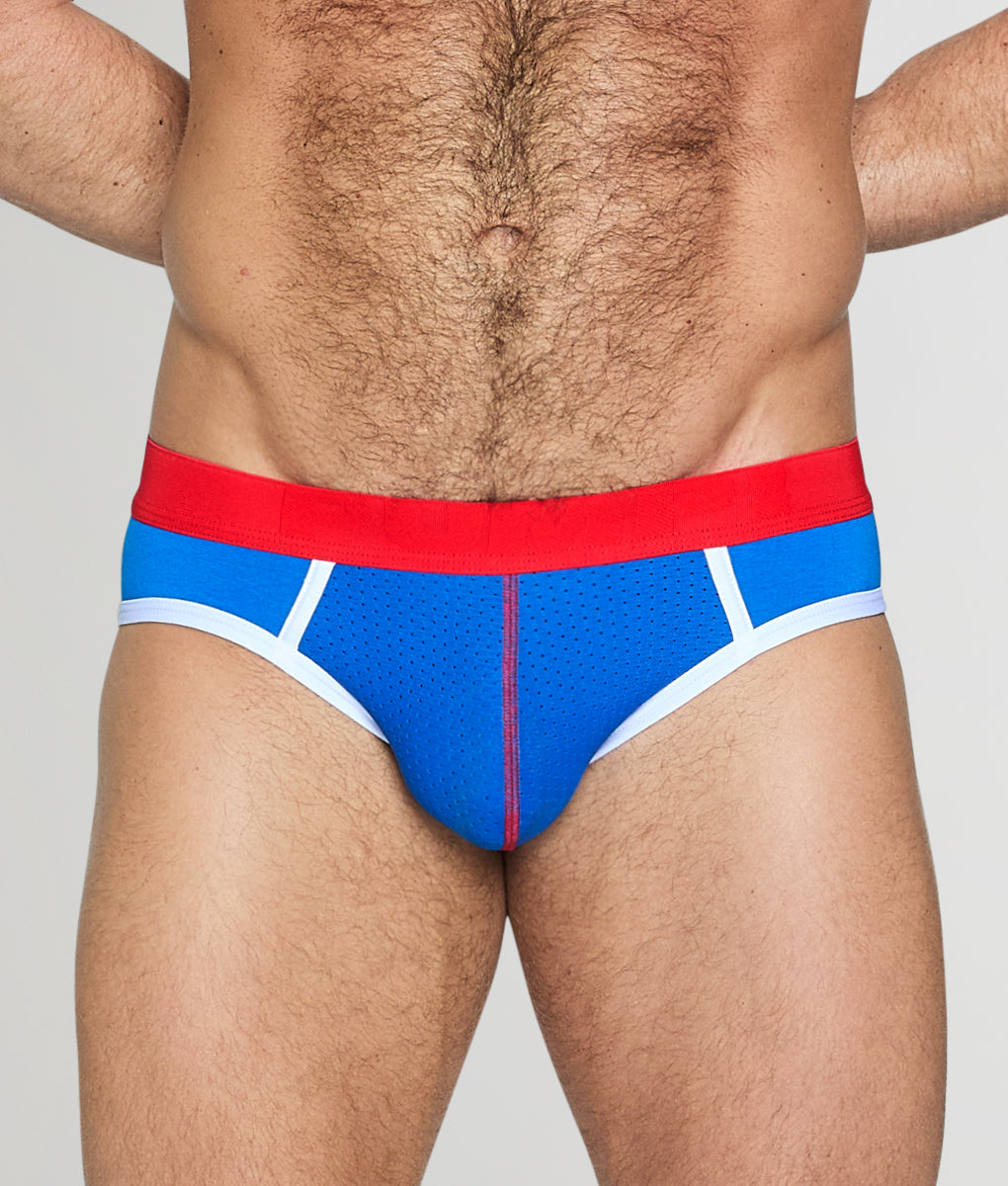 PUMP! Cadmium Brief Electric-blue