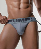 Pump Gray Classic Jockstrap Gray