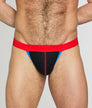 PUMP! Curium Thong Black-red-blue