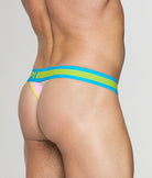 PUMP! Argon Thong Pink-yellow