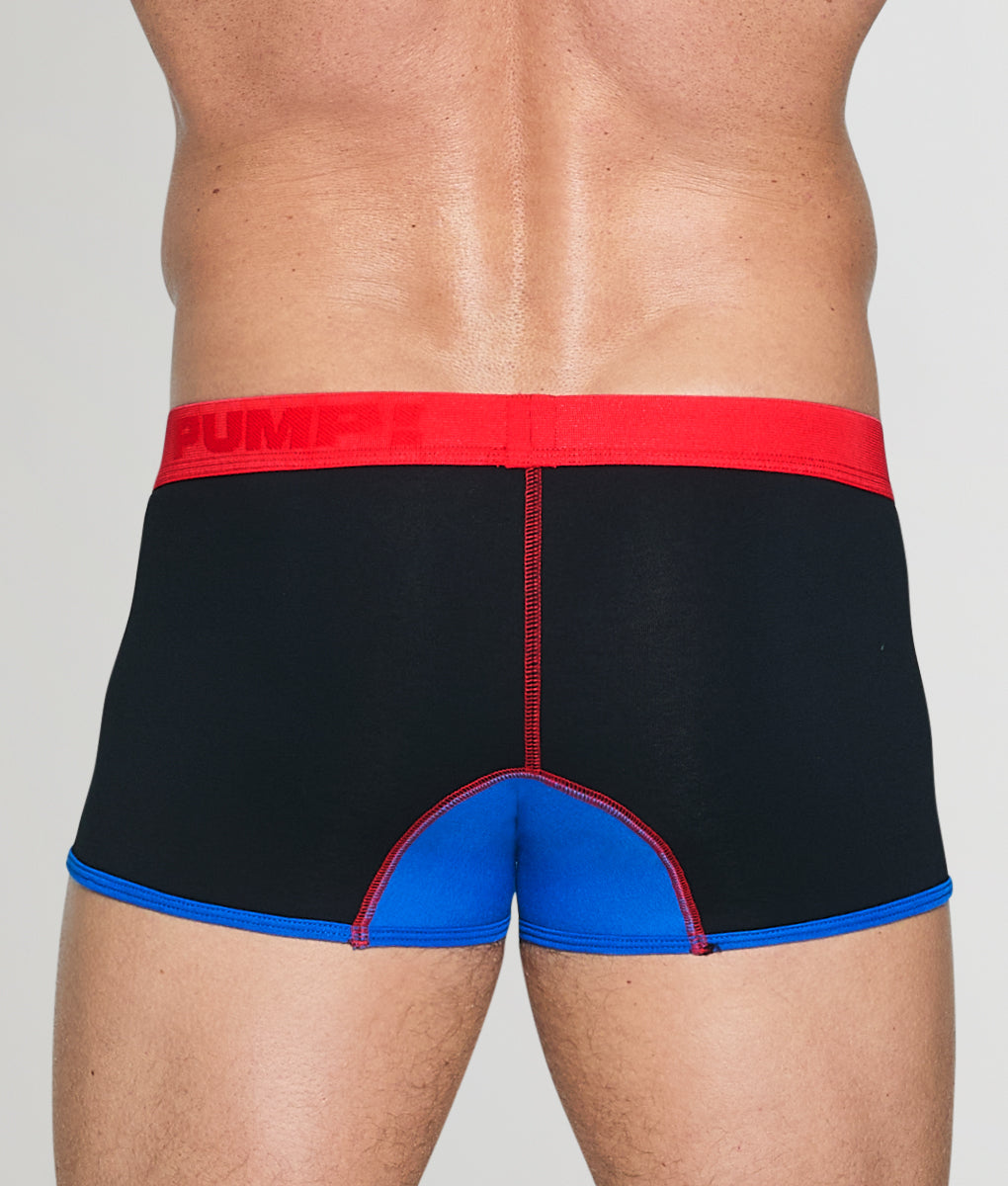 PUMP! Curium Trunk Black-red-blue