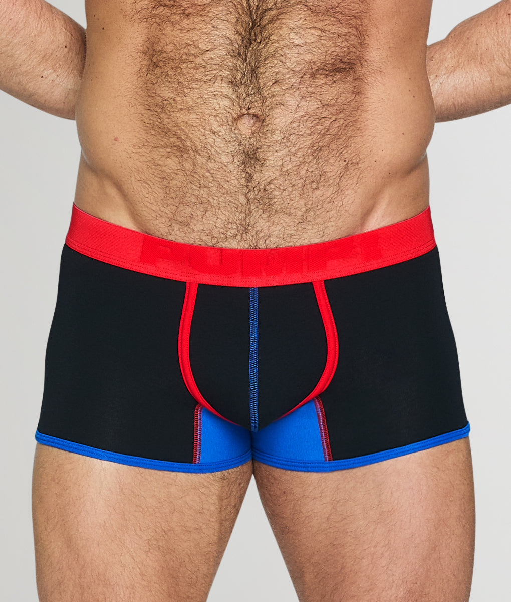 PUMP! Curium Trunk Black-red-blue