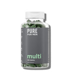 Pure For Men Vegan Daily Multivitamin 120 Capsules — comprehensive vegan men's multivitamin, front bottle