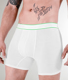 Rounderbum Bamboo Boxer Brief White