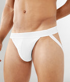 Rounderbum Essentials Jockstrap White