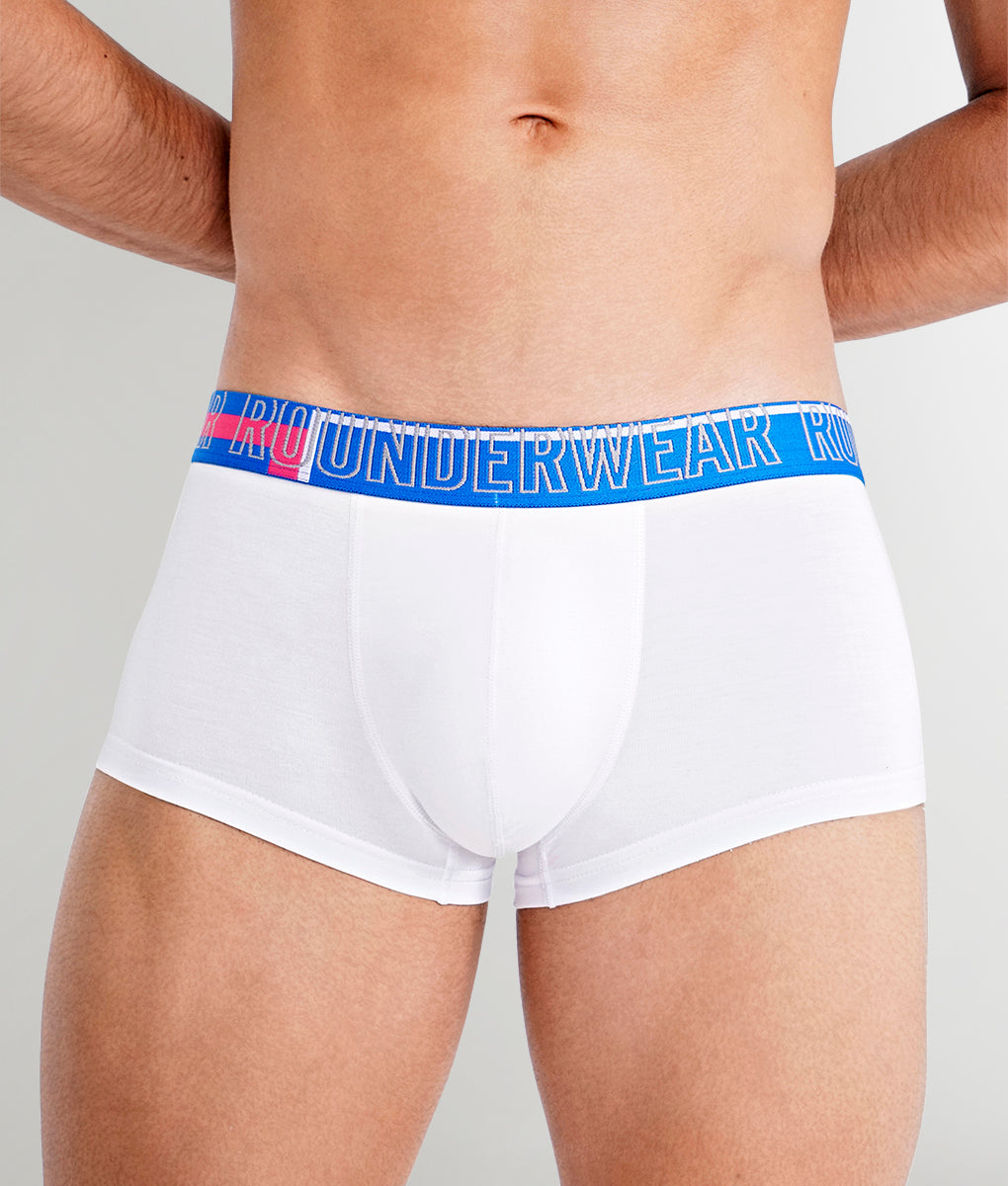 Rounderbum Hipster Prime Trunk White-blue