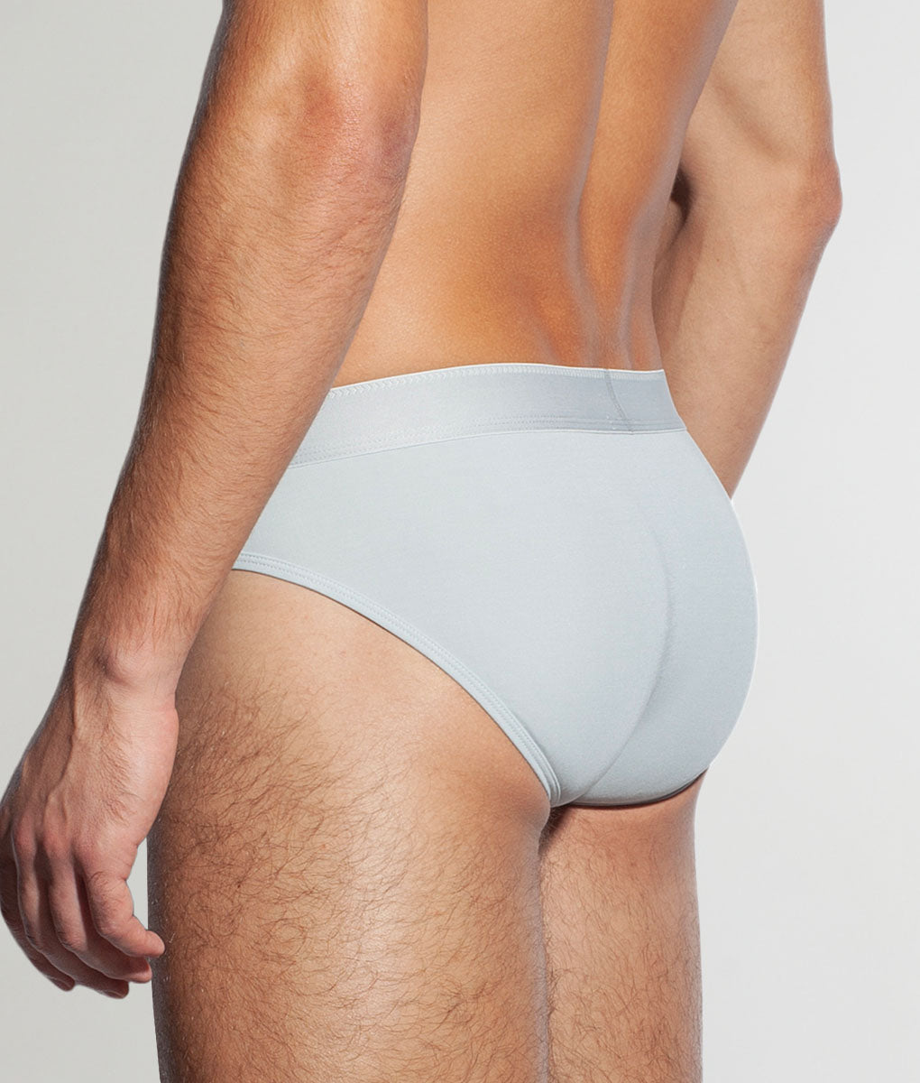 Saligia Greek Herringbone Brief Grey