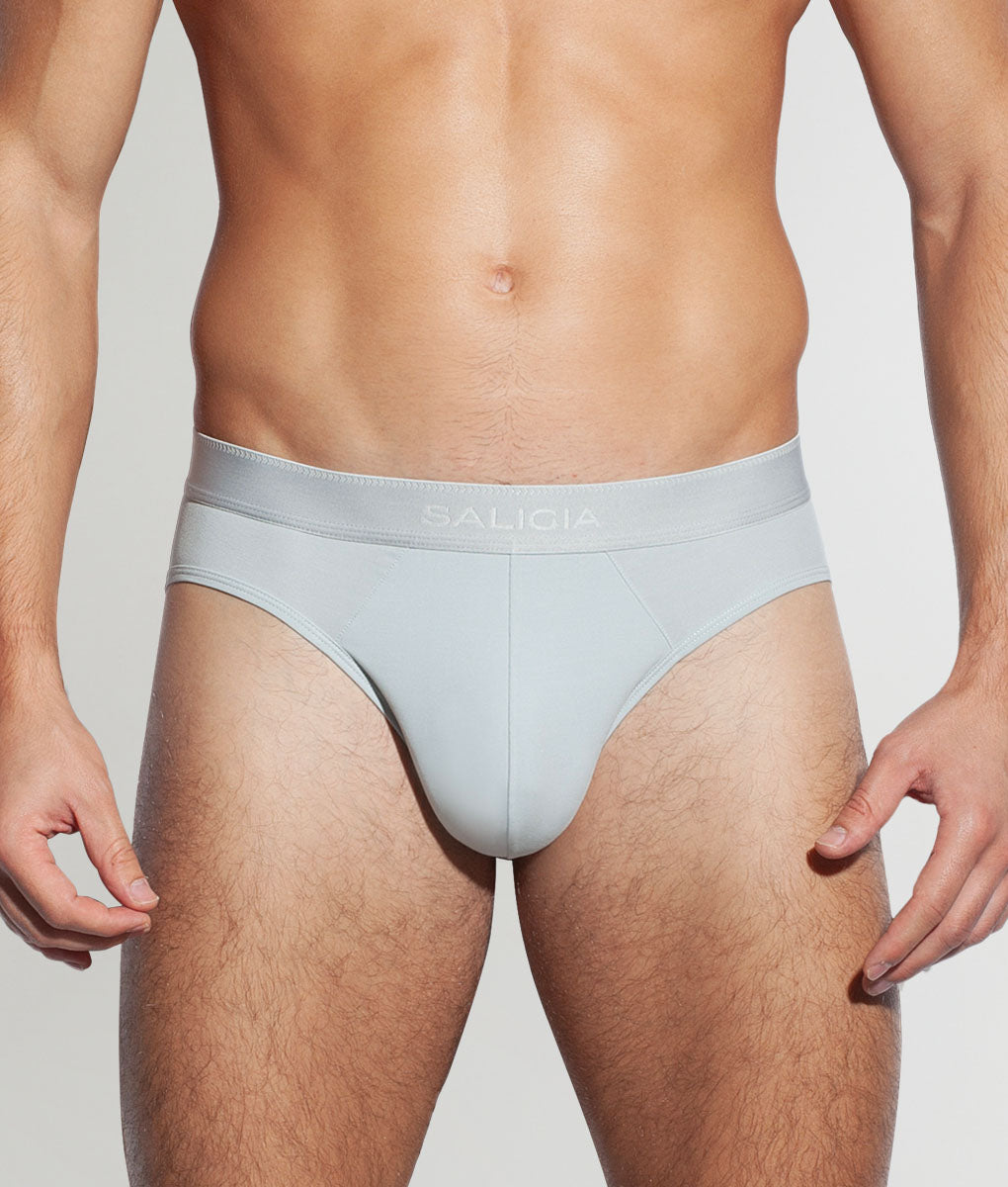 Saligia Greek Herringbone Brief Grey
