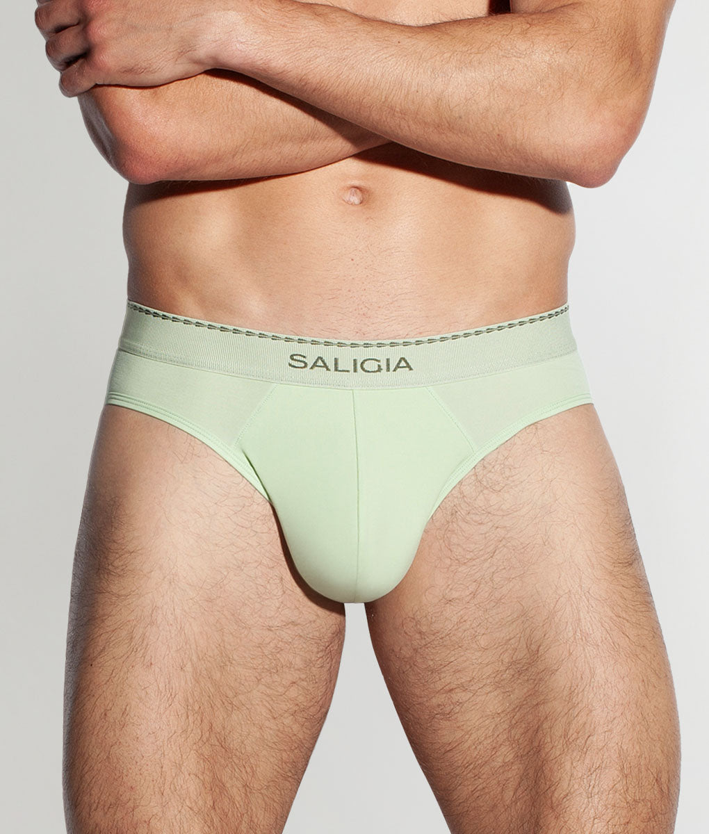 Saligia Greek Acanthus Brief Green