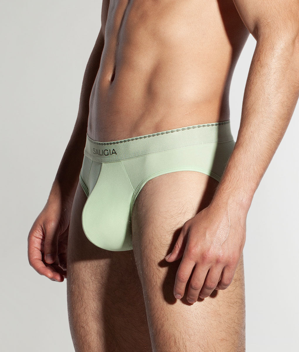 Saligia Greek Acanthus Brief Green