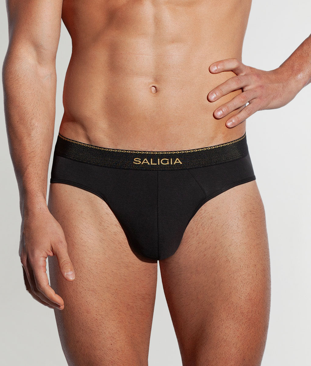 Saligia Greek Ivy Brief Black