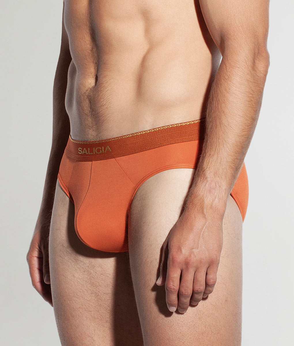 Saligia Greek Ivy Brief Dark-orange