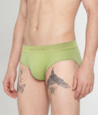 Saligia Greek Ripple Brief Green