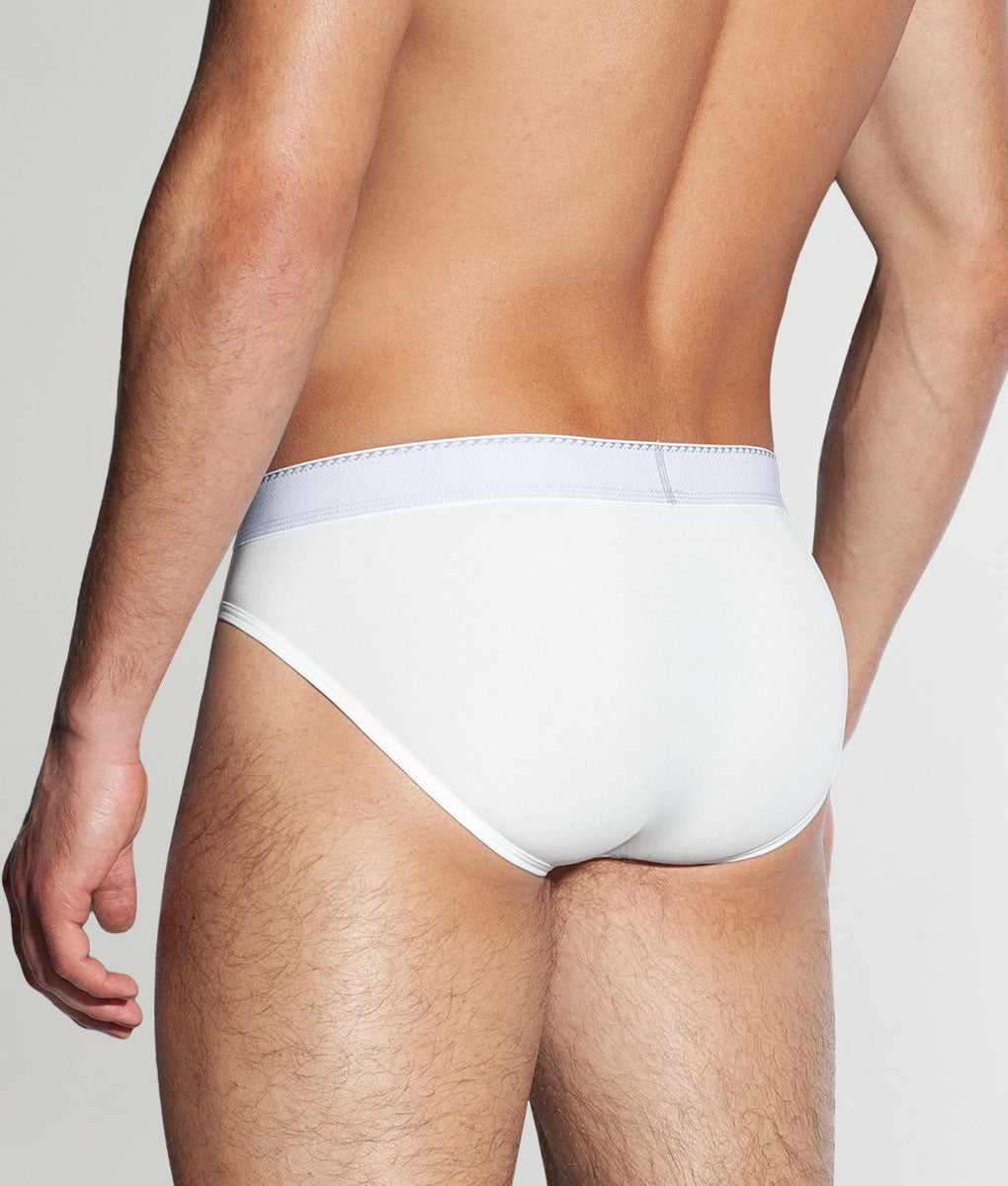 Saligia Greek Ripple Brief White