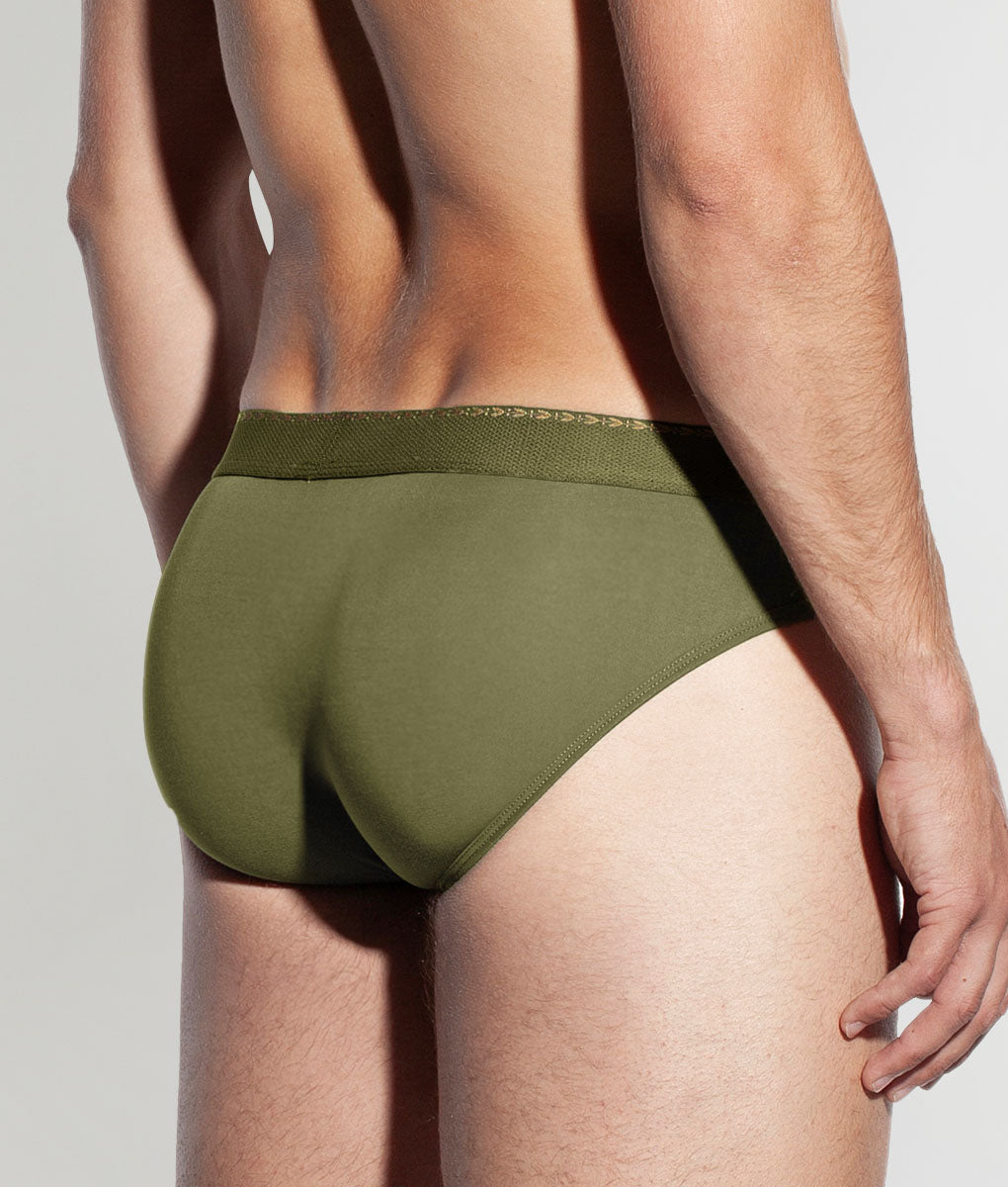 Saligia Greek Laurel Brief Green