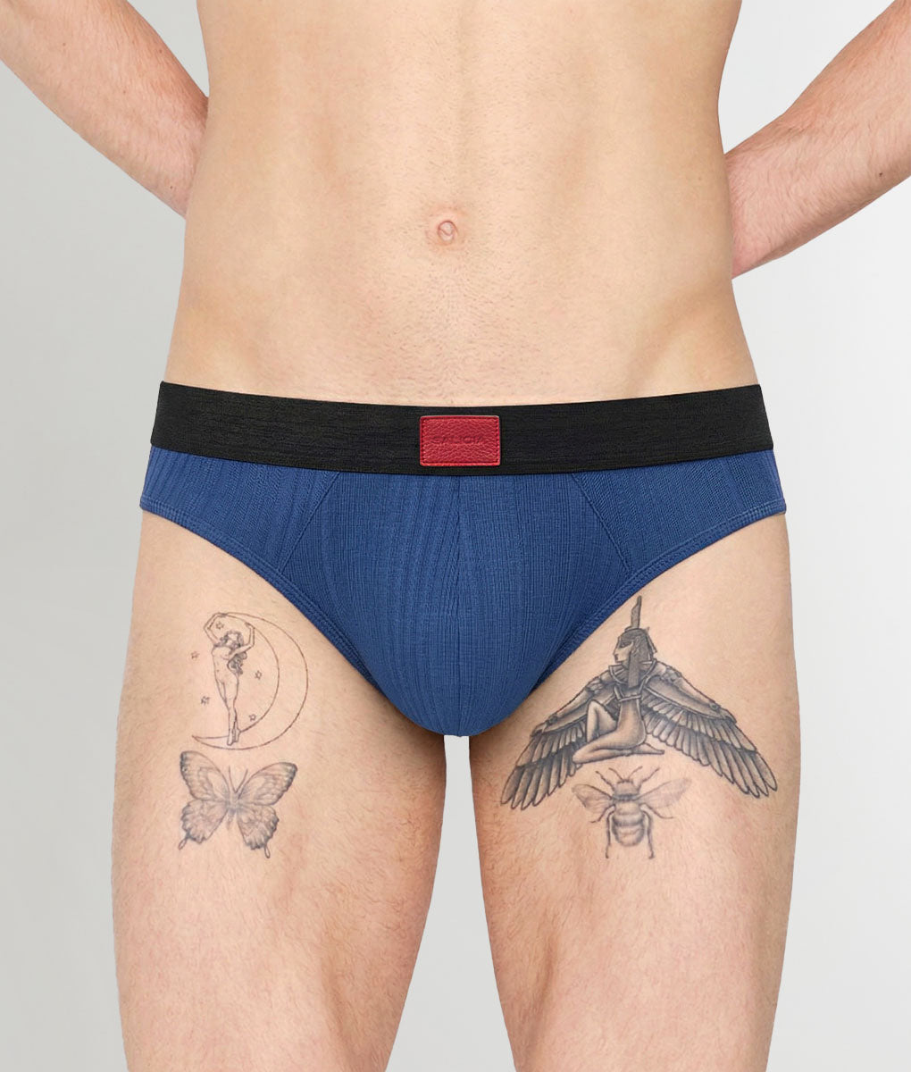 Saligia Baron Maroon Brief Blue