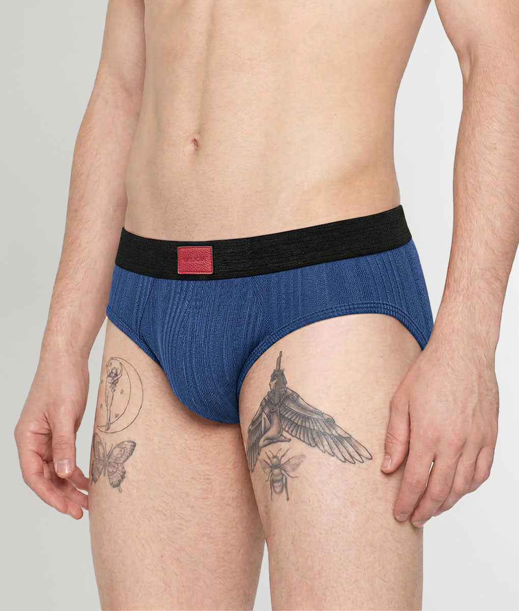 Saligia Baron Maroon Brief Blue