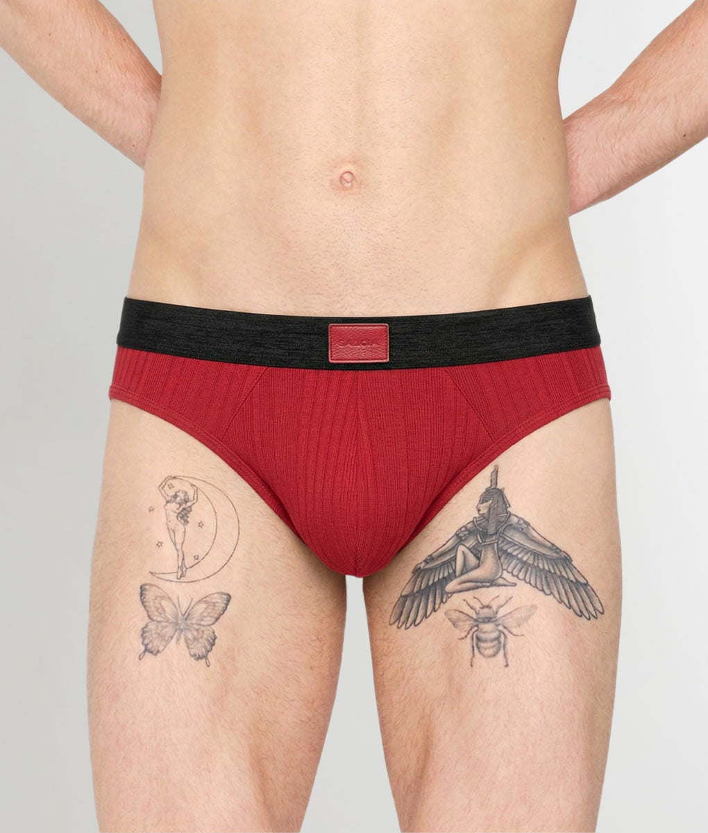 Saligia Baron Maroon Brief Red