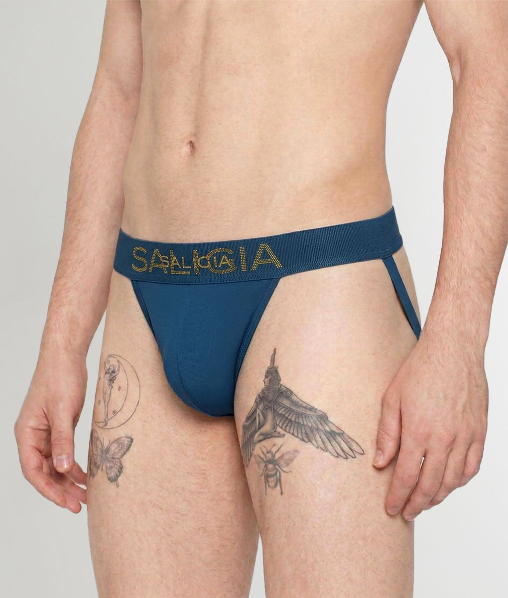 Saligia Muscle Ignition Jockstrap Blue