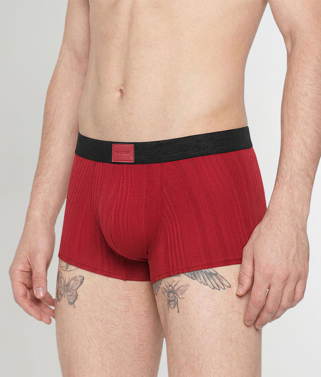 Saligia Baron Maroon Trunk Red