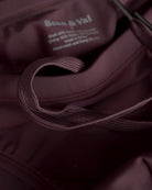 Sean & Val Sports Brief Palermo/Pacific — premium color-matched drawstring detail close-up